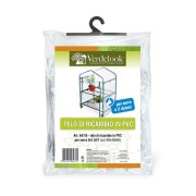 Telo di ricambio per serra a 2 ripiani L69xP49xH98cm Verdelook