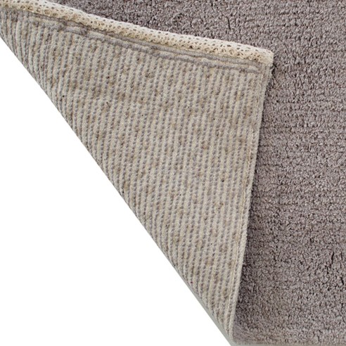 Tappeto bagno Merletto grigio Sobel dettaglio