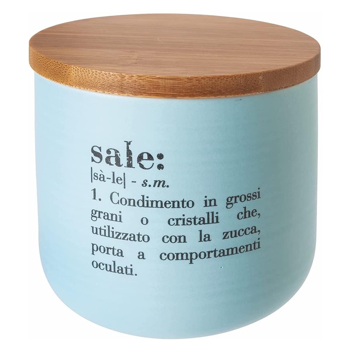 Set 3 Barattoli Sale Zucchero e Caffè 1 Litro in Vetro Villa D’este