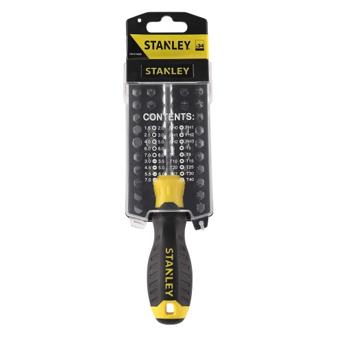 Set giravite portainserti maghetico 34 inserti Stanley STHT0-70885