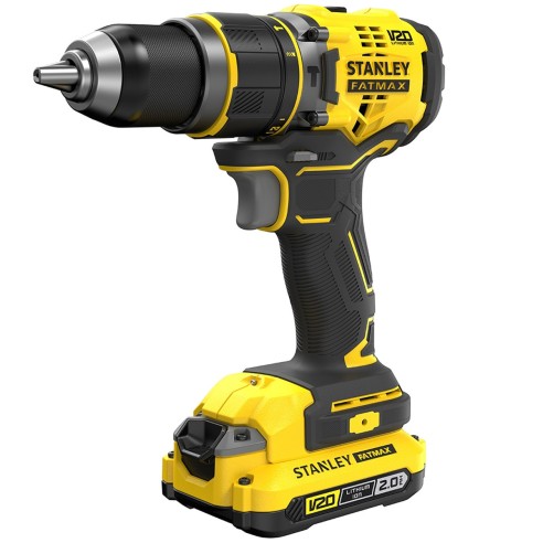 Trapano avvitatore a percussione V20 Fatmax Brushless 18V Stanley SFMCD721D2K-QW