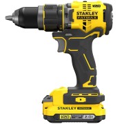 Trapano avvitatore a percussione V20 Fatmax Brushless 18V kit Stanley SFMCD721D2K-QW