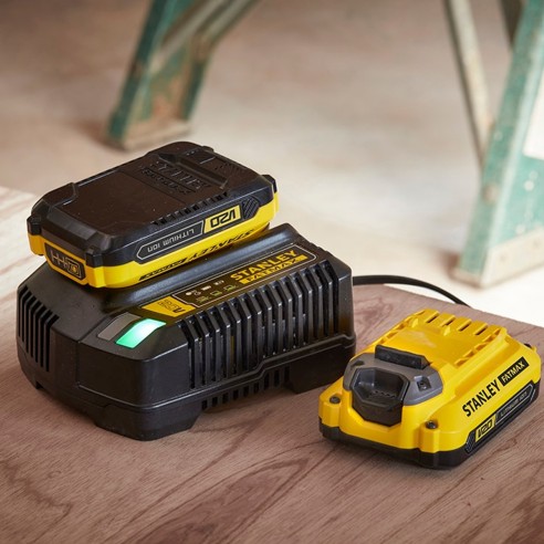 Trapano avvitatore V20 Stanley Fatmax 18V kit SFMCD700C2K batteria
