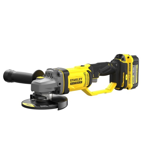 Smerigliatrice angolare a batteria V20 Stanely Fatmax 18V 4Ah SFMCG400M2K-QW