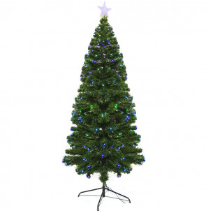 albero-natale-artificiale-pvc-luci-led-multicolor-h-150-180-210-cm-260-rami