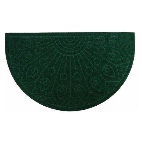 Zerbino Cipro mezzaluna verde 45x75cm Velcoc