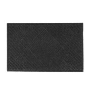 Zerbino Cipro rettangolare grigio scuro 45x75cm Velcoc