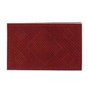 Zerbino Cipro rettangolare bordeaux 45x75cm Velcoc