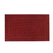 Zerbino Cipro rettangolare bordeaux 45x75cm Velcoc