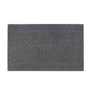 Zerbino Cipro rettangolare grigio chiaro 45x75cm Velcoc