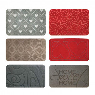 Zerbino Zeli rettangolare 40x70cm Velcoc colori assortiti