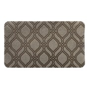 Zerbino Zeli rettangolare marrone 40x70cm Velcoc