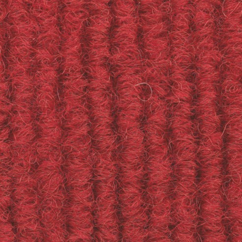 Zerbino Derby mezzaluna 40x75cm rosso Velcoc