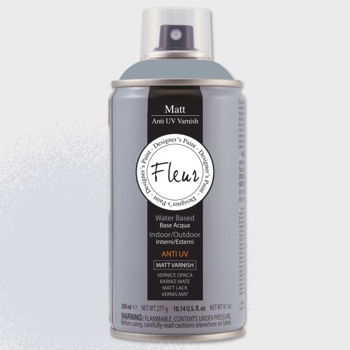 Vernice protettiva opaca a base acqua spray Fleur Paint
