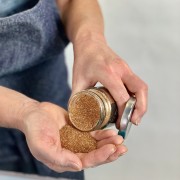Pigmento di Glitter in polvere finissimo Fleur 90 gr Gold