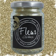 Pigmento di Glitter in polvere finissimo Fleur 90 gr Gold