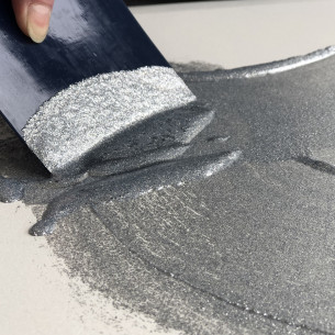 Pigmento di Glitter in polvere finissimo Fleur 90 gr Silver 2