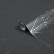 Pellicola adesiva per mobili in vinile Tico Silver 45cmx2m D-c-fix