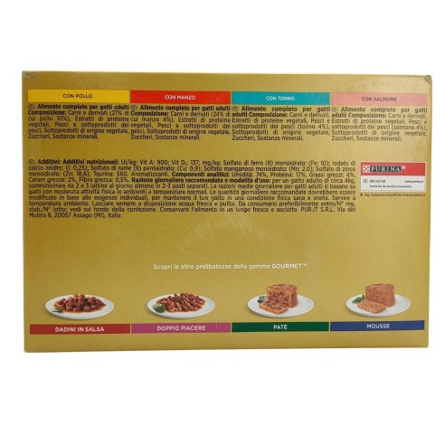 Gourmet Gold Tortini Multipack 24 lattine 85g Purina