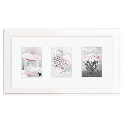 Multifoto Malmo bianco 41x51cm