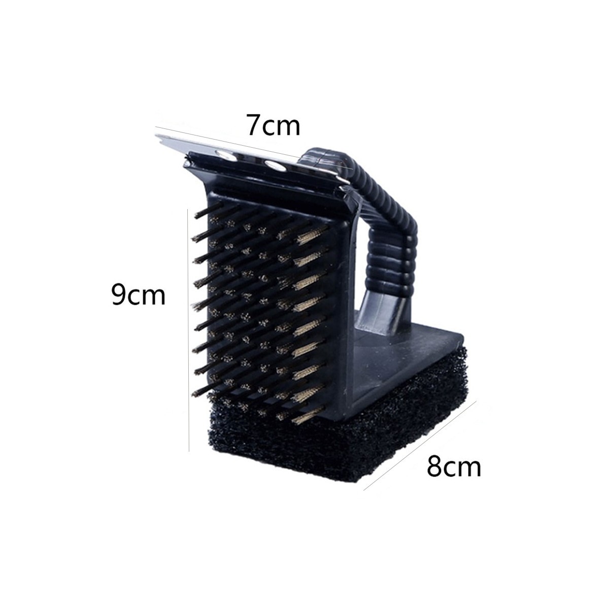 Ninja Woodfire Spazzola Barbecue Per Pulizia Griglia BBQ, Compatibile Con Barbecue Ninja Woodfire Og701 Og850 Og901 Con Setole Angolate Accessorio 94729137