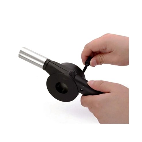 Ventilatore manuale per barbecue