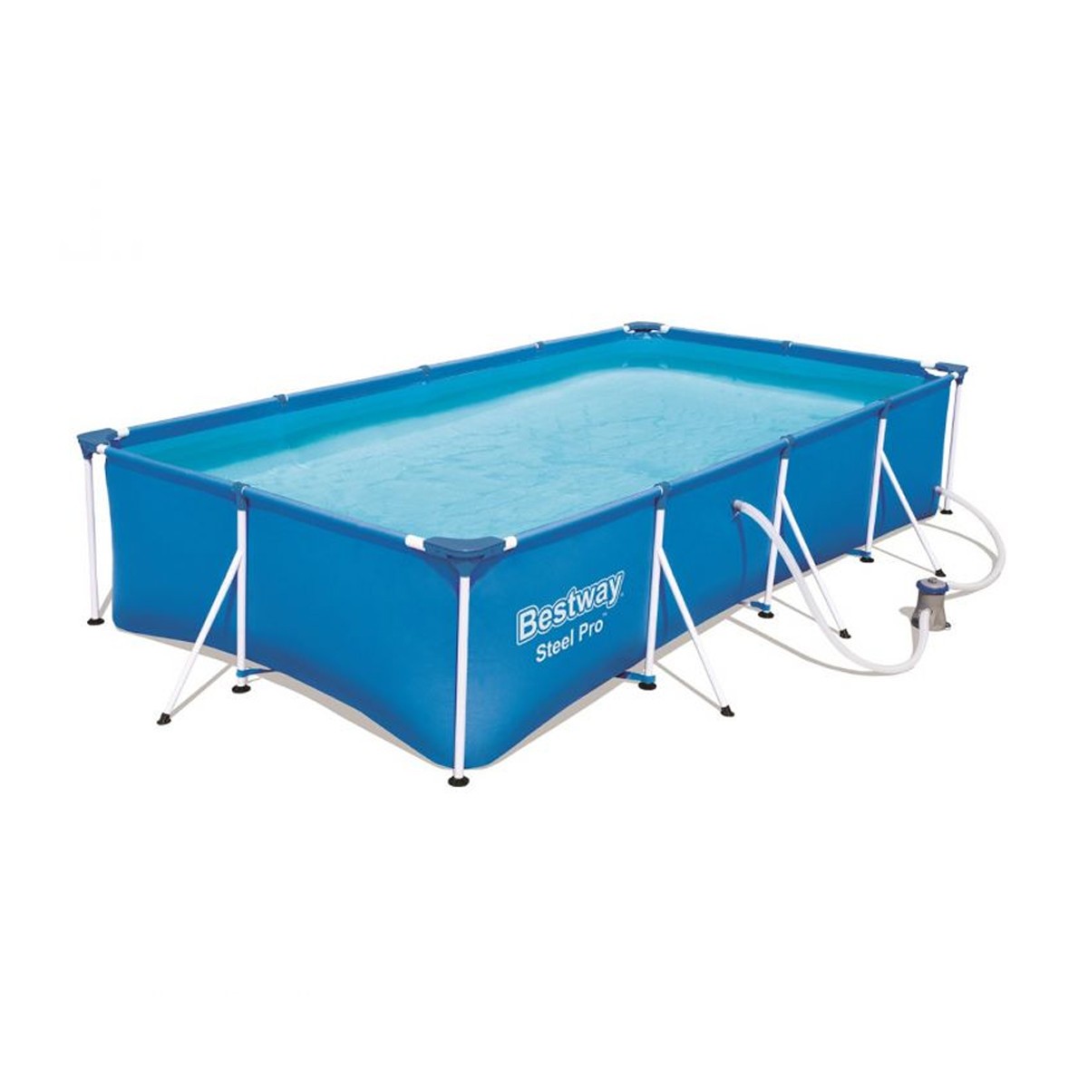 Piscina Steel Pro 400x211x81 cm Bestway