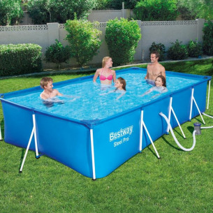 Piscina fuori terra Steel Pro 400x211xh81 cm 56424 Bestway 2