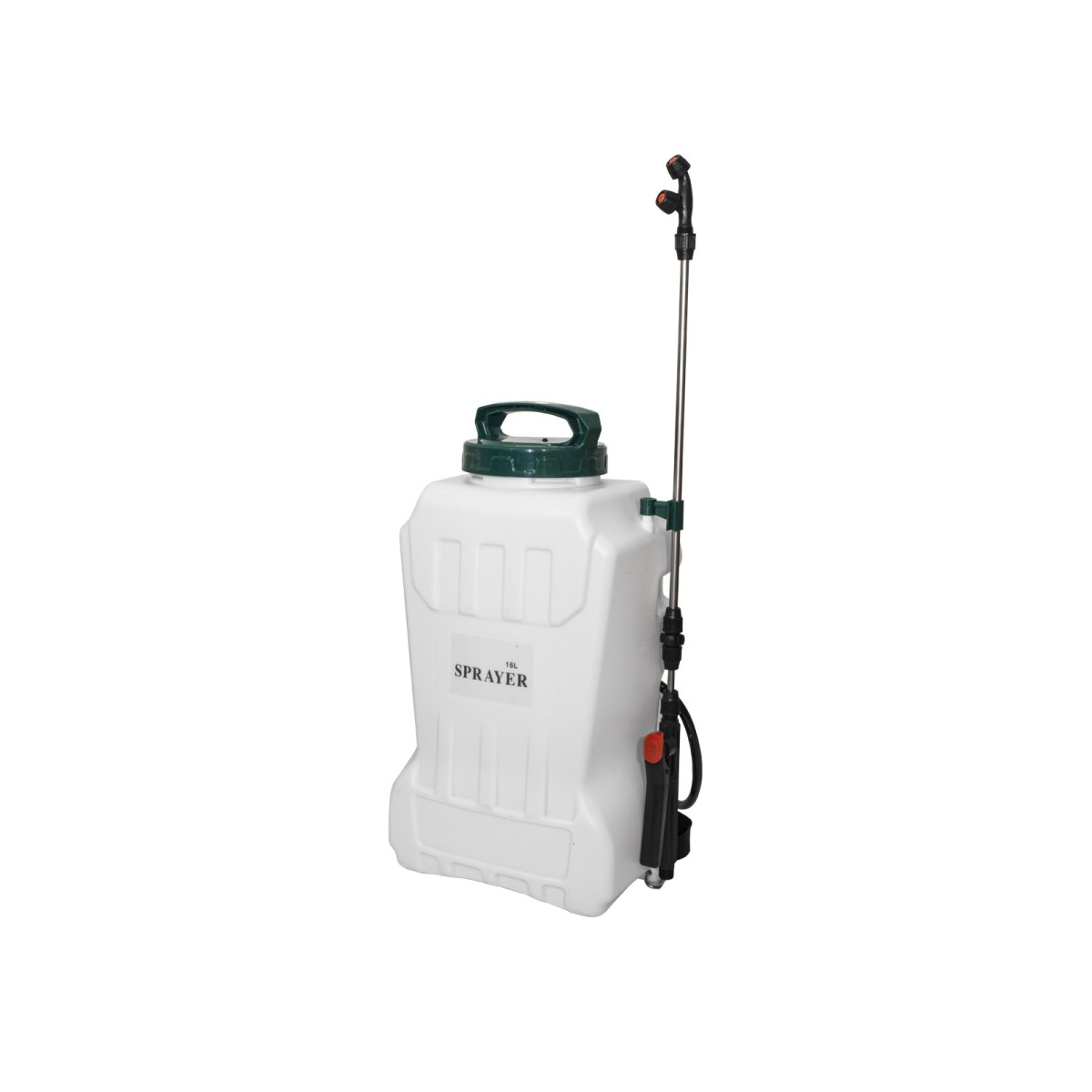 Avalon Spruzzatore A Zaino A Pressione 16L Con Batteria Ricaricabile E 2 Lance INOX