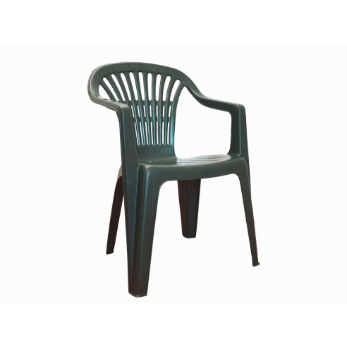 Sedia-da-giardino-Scilla-verde-in-PLP