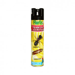 Insetticida scarafaggi e formiche spray 400ml Flortis