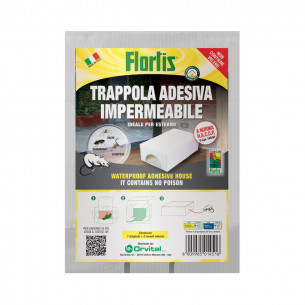 Trappola adesiva impermeabile a casetta Flortis 2