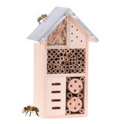 Casetta hotel per insetti 15x9x26cm in legno da appendere