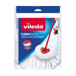Vileda fiocco ricambio per Turbo 100% microfibra 2