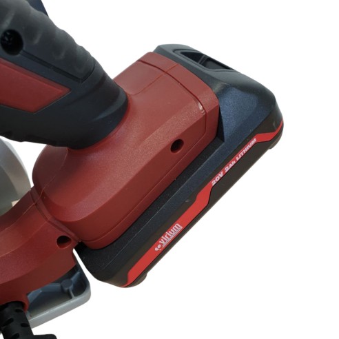 Sega circolare a batteria X-One 20V AKCS 20 V Li X-ONE Virium batteria 2Ah