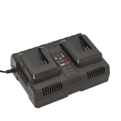 Caricabatteria doppio batterie litio 20 V sistemi X-ONE
