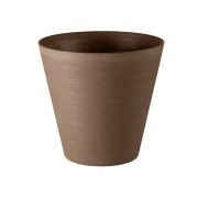 Vaso Hoop Eco Green Sand con riserva d'acqua