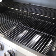 Griglia di cottura Barbecue a gas 5+1 fuochi FirePlus Master Cook rosso