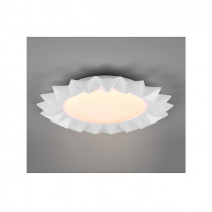 Sunflower plafoniera LED bianco D. 37cm, telecomando, cambia colore