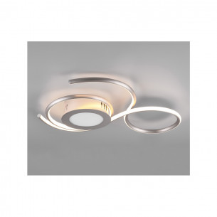 Jive plafoniera LED integrato nichel opaco con telecomando 2