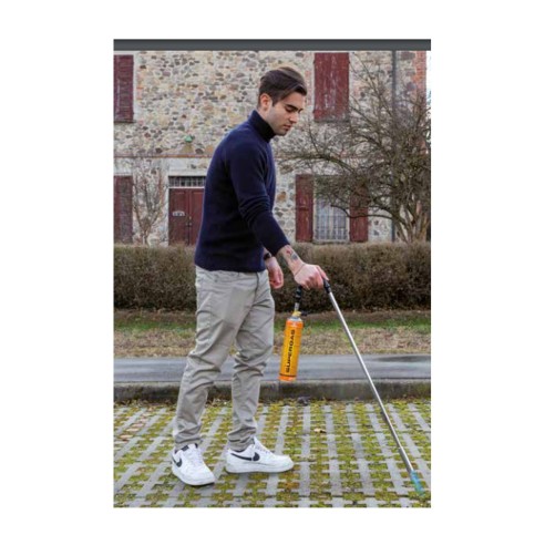 Kit cannello bruciaerbe con cartuccia 600ml per erbacce Kemper 1047GBPC