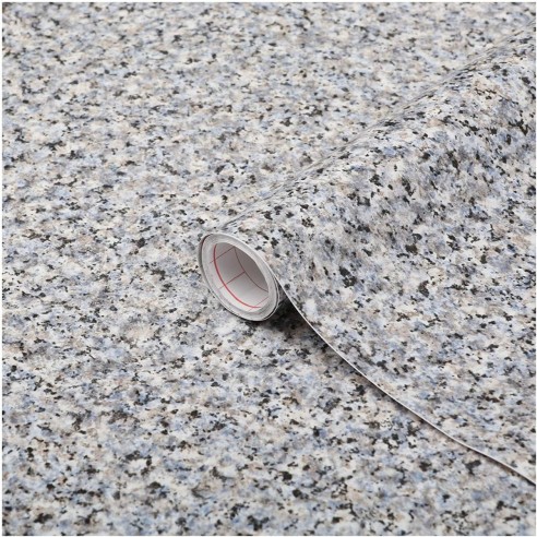 Pellicola adesiva per mobili in vinile Granito azzurro D-c-fix