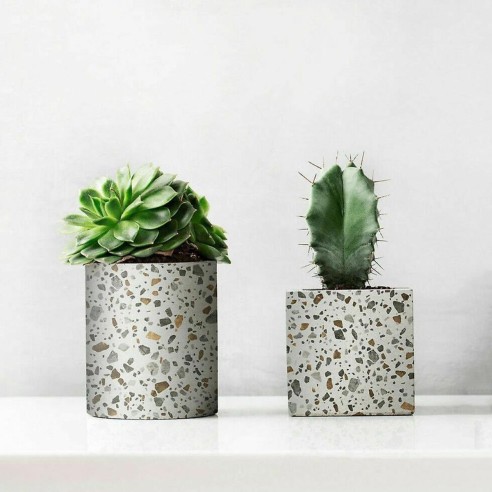 Pellicola adesiva per mobili in vinile Marmo terrazzo D-c-fix
