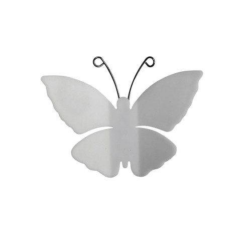 Crearreda Spring Decor decorazione adesiva per pareti 3D Farfalla bianco 12pz