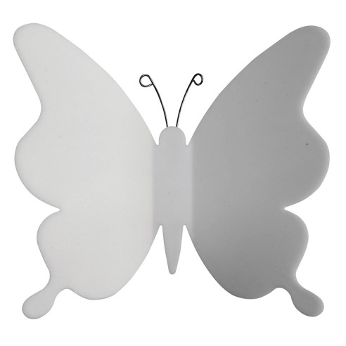 Crearreda Spring Decor decorazione adesiva per pareti 3D Farfalla bianco 12pz