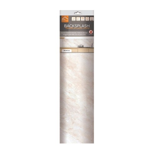 Pannello paraschizzi cucina adesivo da parete Marble beige