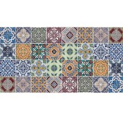 Pannello paraschizzi cucina adesivo da parete Azulejos Crearreda