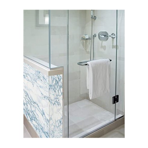 Pellicola adesiva per mobili in vinile Marmo blu D-c-fix ambientata