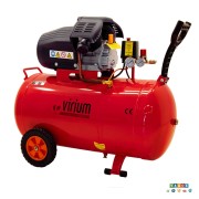 Compressore ad aria coassiale 100L 2200W 3HP lubrificato manico
