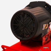 Compressore ad aria coassiale 100L 2200W 3HP lubrificato raffreddamento